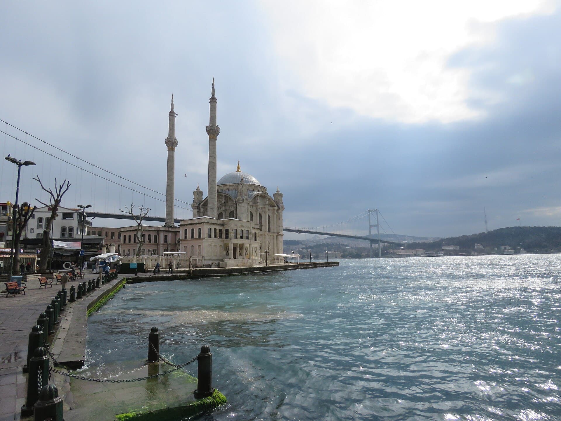 Ortaköy Mosque on the Bosphorus in Istanbul